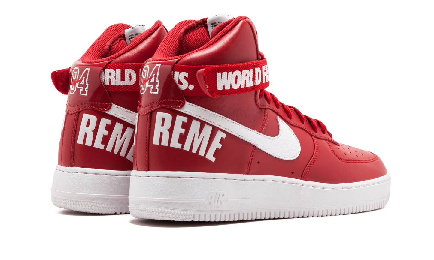 Air Force 1 High Supreme SP  Red