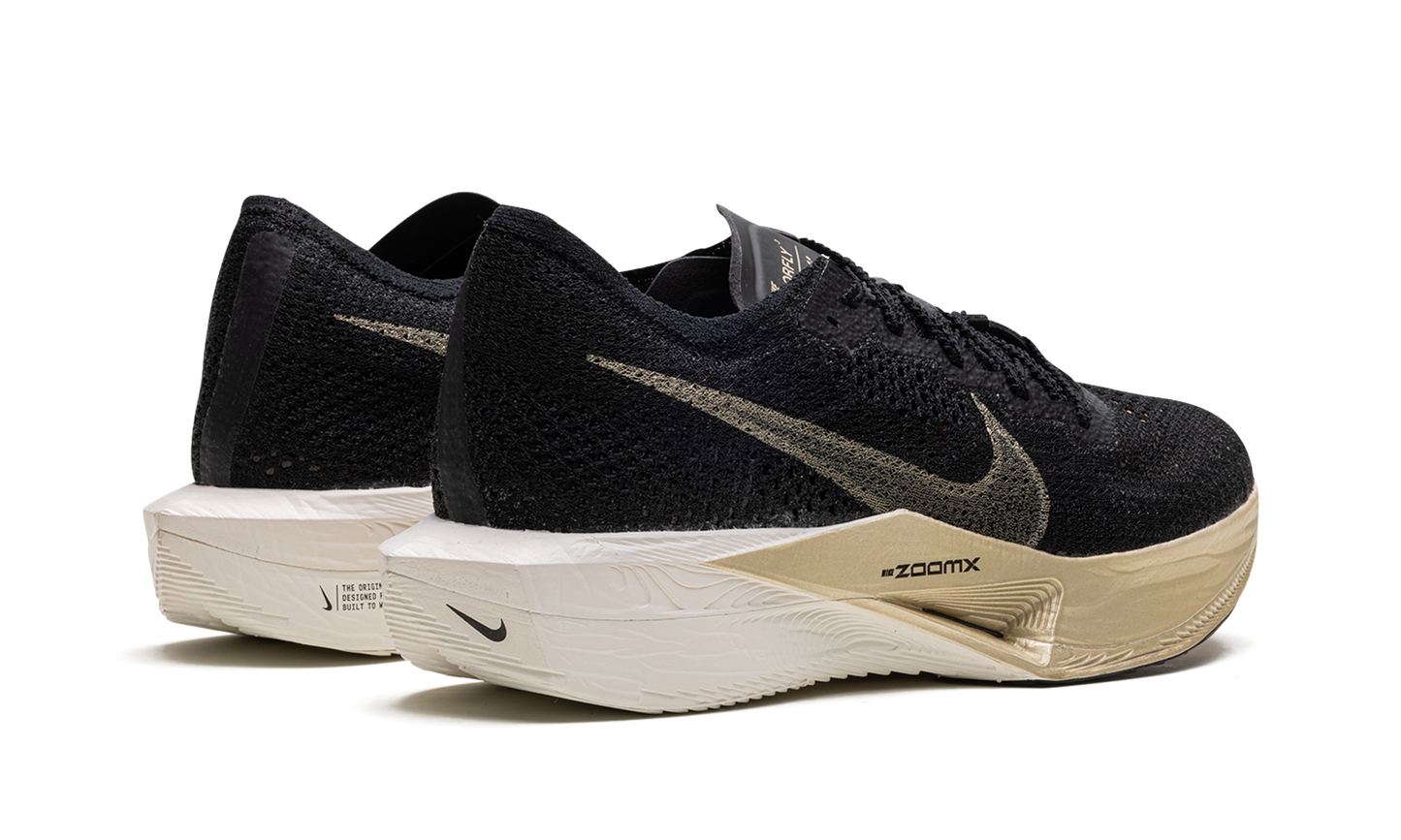 ZoomX Vaporfly 3  Black Metallic Gold Grain