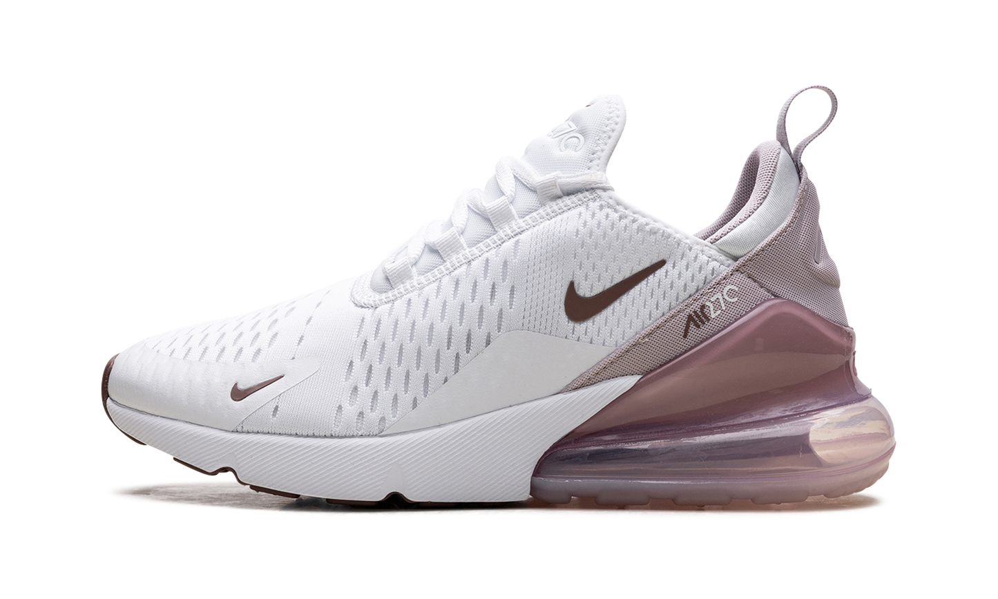 AIR MAX 270 WMNS  White Smokey Mauve Black Platinum Violet