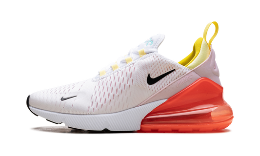Air Max 270 WMNS  White Bright Crimson