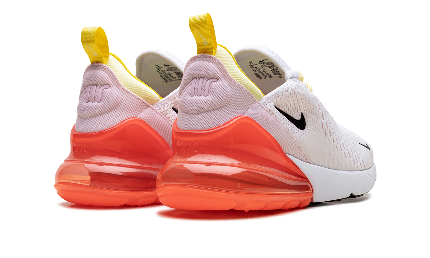Air Max 270 WMNS  White Bright Crimson