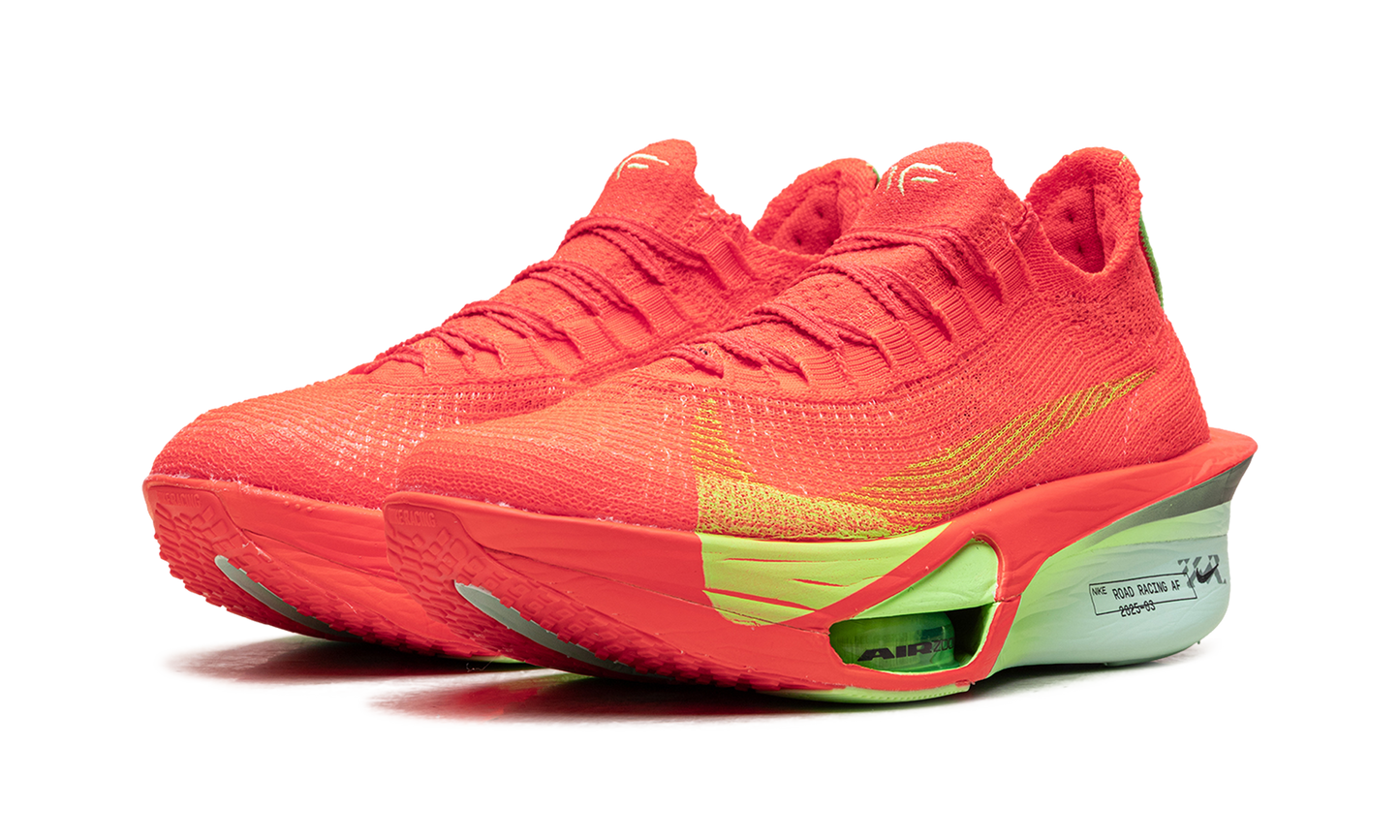 ZoomX AlphaFly 3 WMNS  Bright Crimson Lime Blast