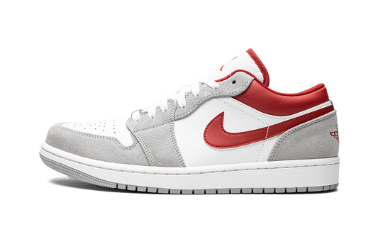 Air Jordan 1 Low SE  White / Grey / Red