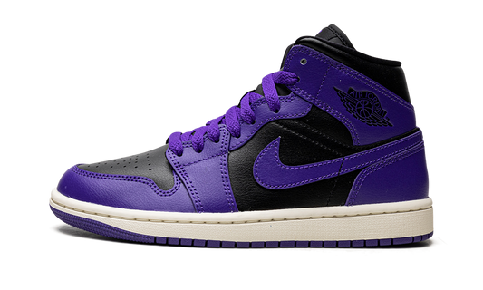 JORDAN 1 MID WMNS  Black/Purple