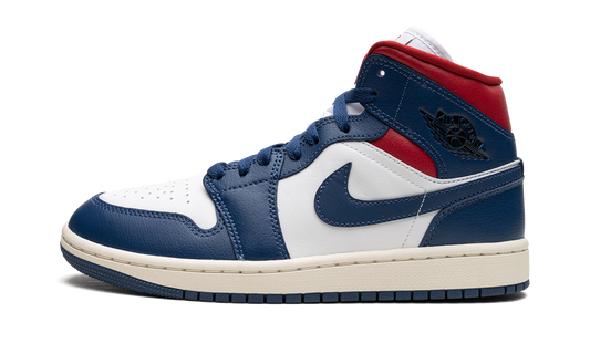 AIR JORDAN 1 MID WMNS  Blue / Red