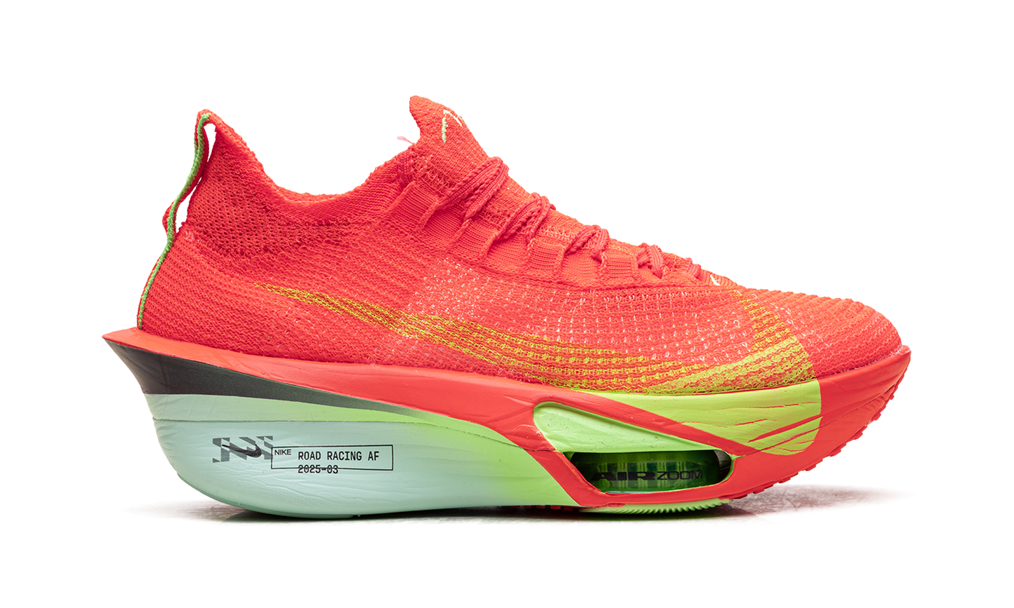 ZoomX AlphaFly 3 WMNS  Bright Crimson Lime Blast