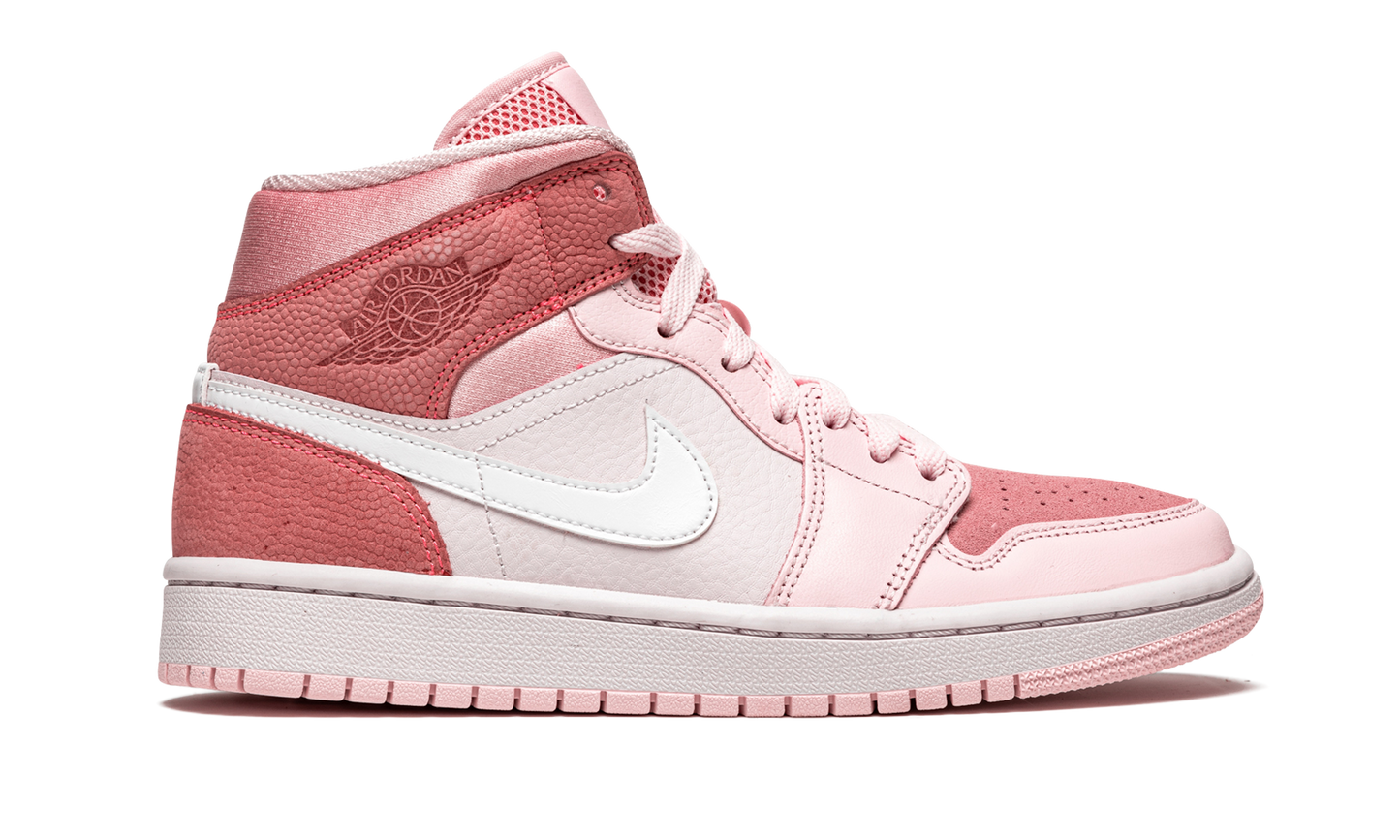 Air Jordan 1 Mid WMNS  Digital Pink