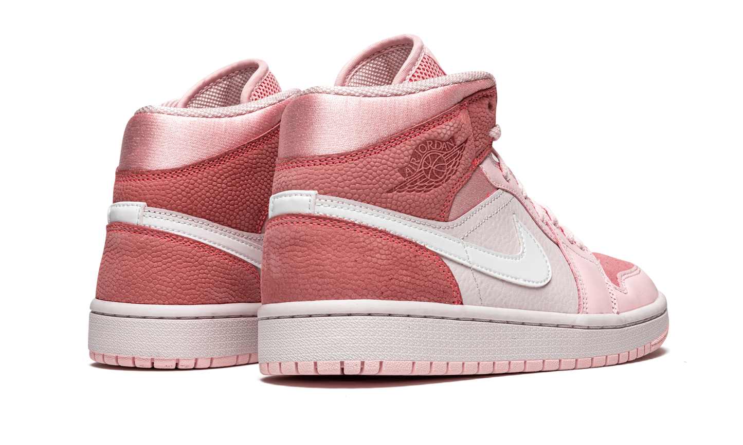 Air Jordan 1 Mid WMNS  Digital Pink