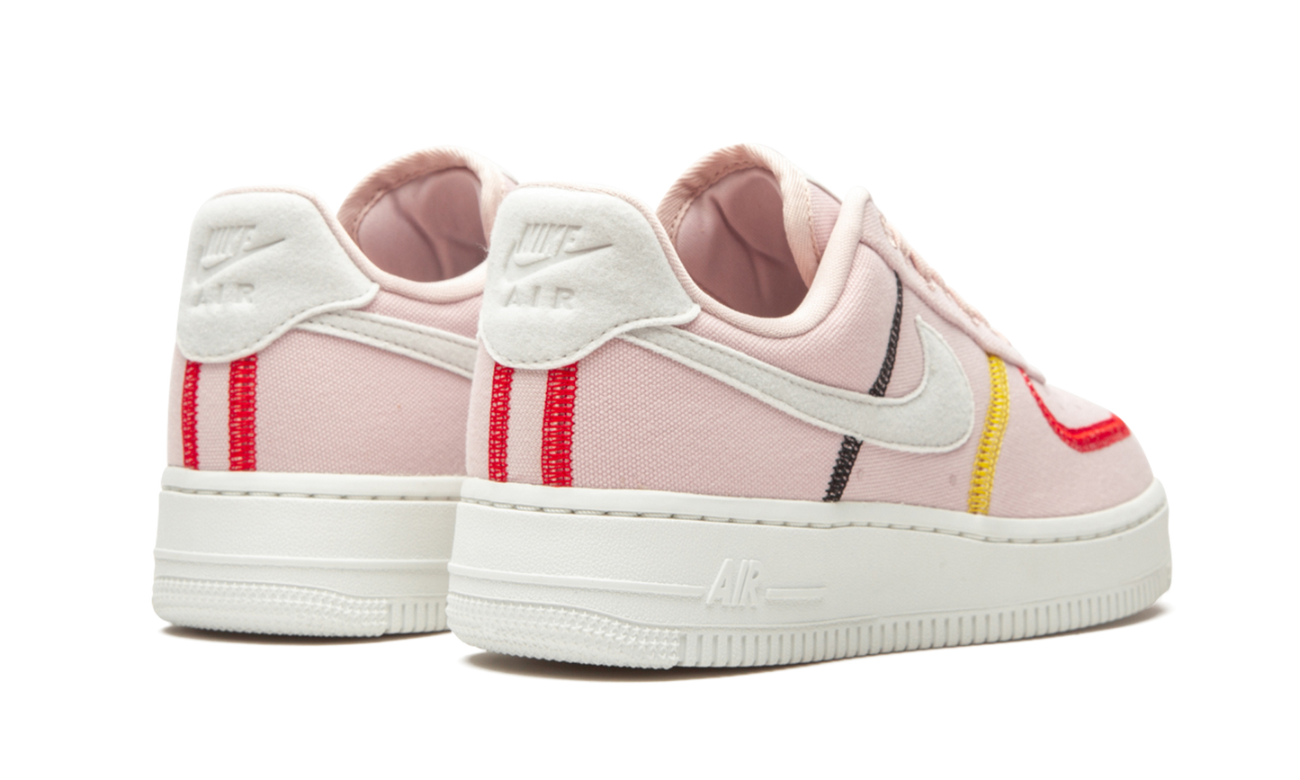 AIR FORCE 1  07 LX MNS WMNS  Stitched Canvas - Silt Red