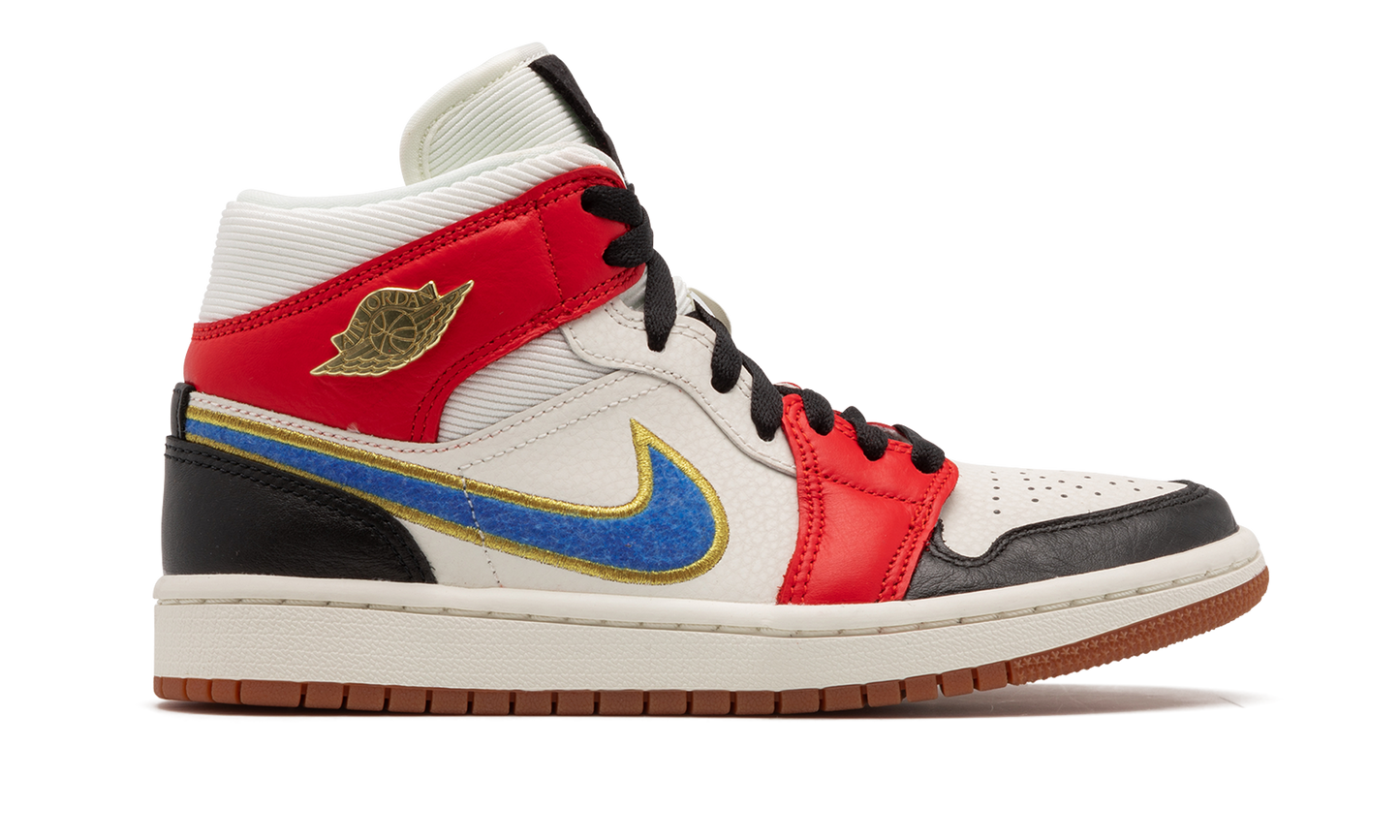 AIR JORDAN 1 MID SE WMNS  Let(Her)Man