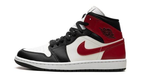AIR JORDAN 1 MID WMNS  Black Toe