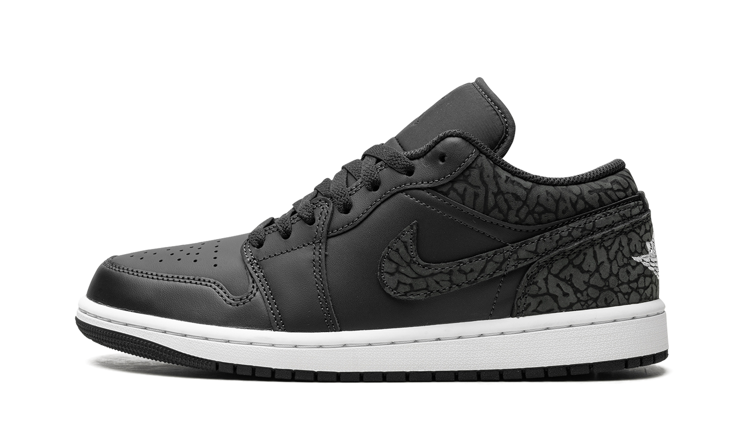 Air Jordan 1 Low  Black Elephant