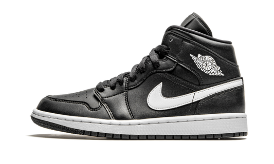 AIR JORDAN 1 MID WMNS  Black / White