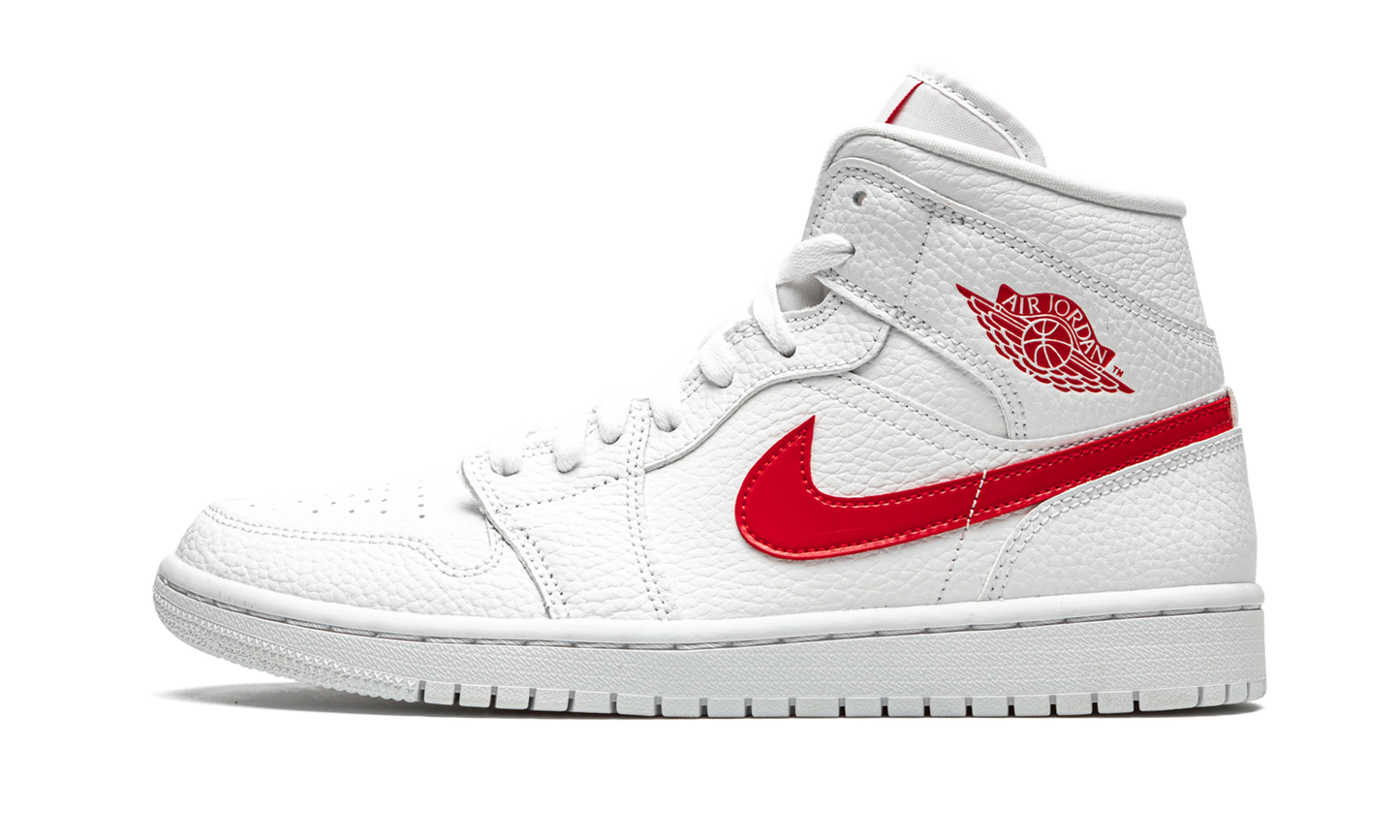 AIR JORDAN 1 MID WMNS  University Red