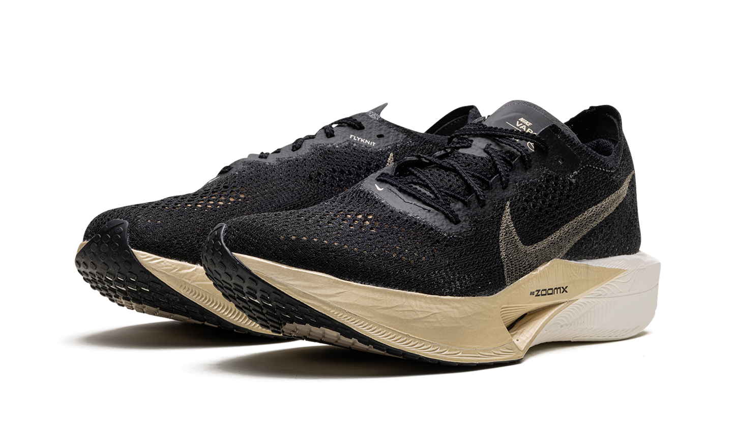 ZoomX Vaporfly 3  Black Metallic Gold Grain