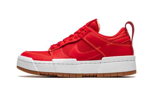 WMNS Dunk Low Disrupt  University Red