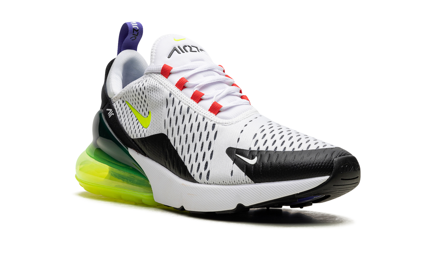AIR MAX 270 WMNS  White Volt Siren Red