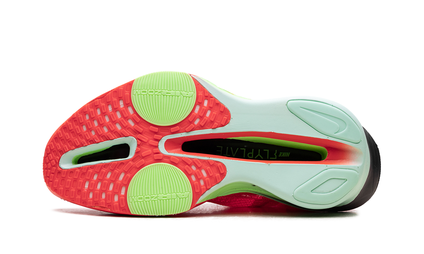ZoomX AlphaFly 3 WMNS  Bright Crimson Lime Blast