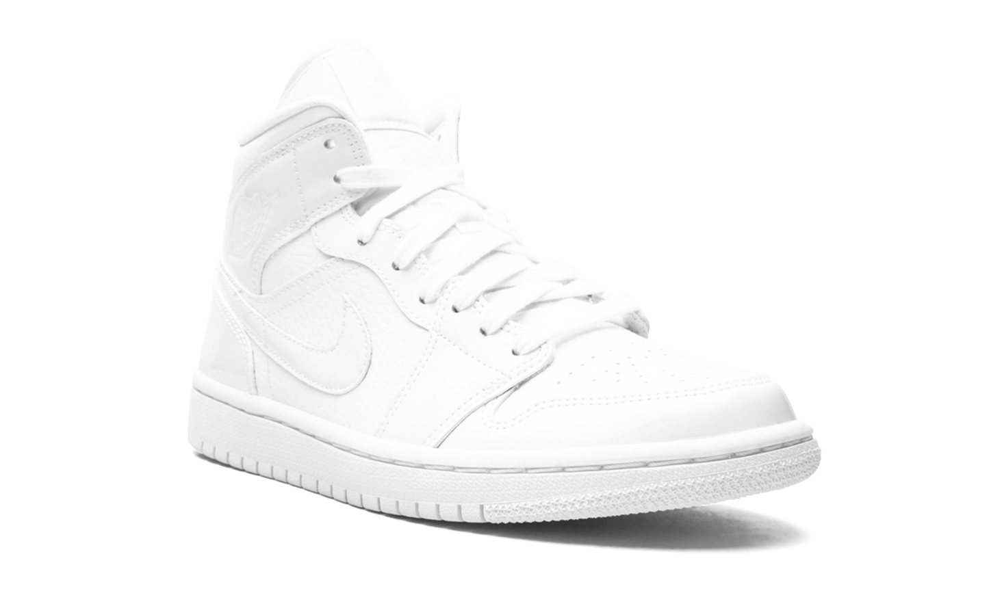 AIR JORDAN 1 MID WMNS  Triple White