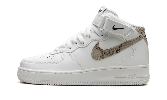 AIR FORCE 1 '07 MID WMNS  White Snake Swoosh