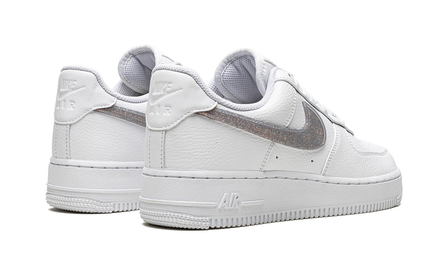 AIR FORCE 1 '07 ESS WMNS  Glitter Swoosh - Canyon Purple