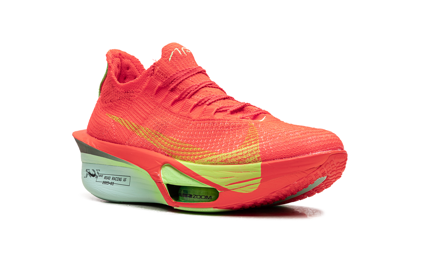 ZoomX AlphaFly 3 WMNS  Bright Crimson Lime Blast