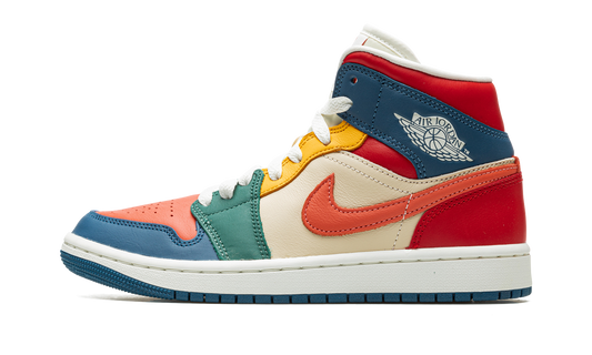 AIR JORDAN 1 MID SE WMNS  Multi-Color