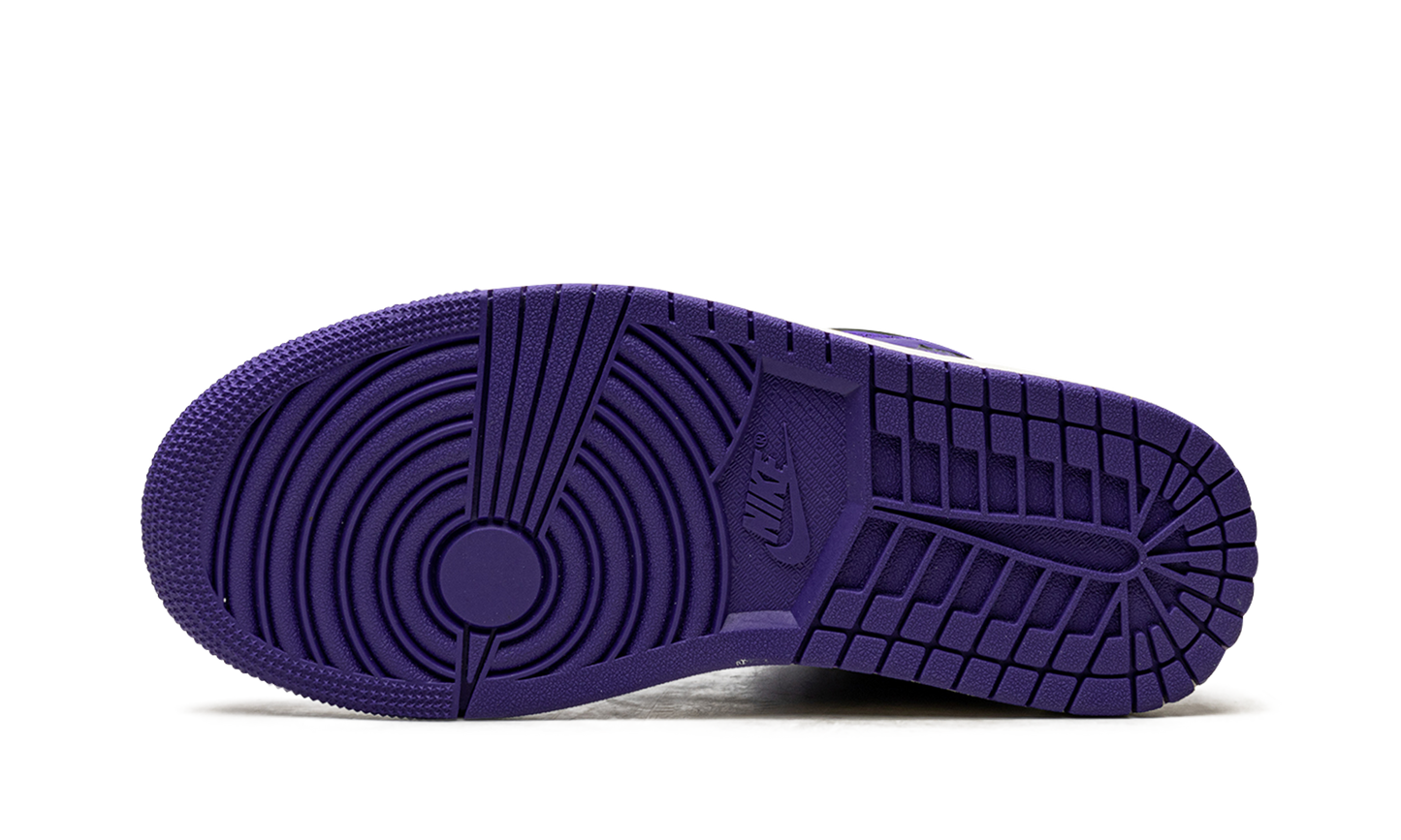 JORDAN 1 MID WMNS  Black/Purple