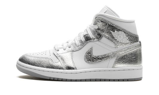 Air Jordan 1 Mid SE WMNS  Metallic Silver