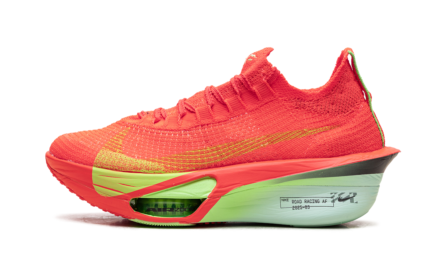 ZoomX AlphaFly 3 WMNS  Bright Crimson Lime Blast