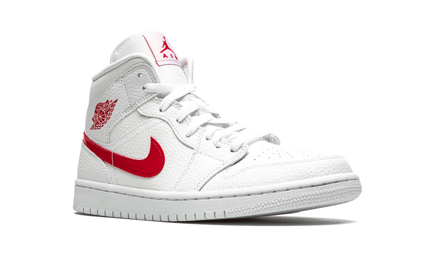 AIR JORDAN 1 MID WMNS  University Red