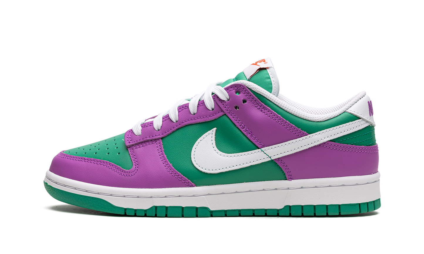 DUNK LOW WMNS  Green Fuchsia