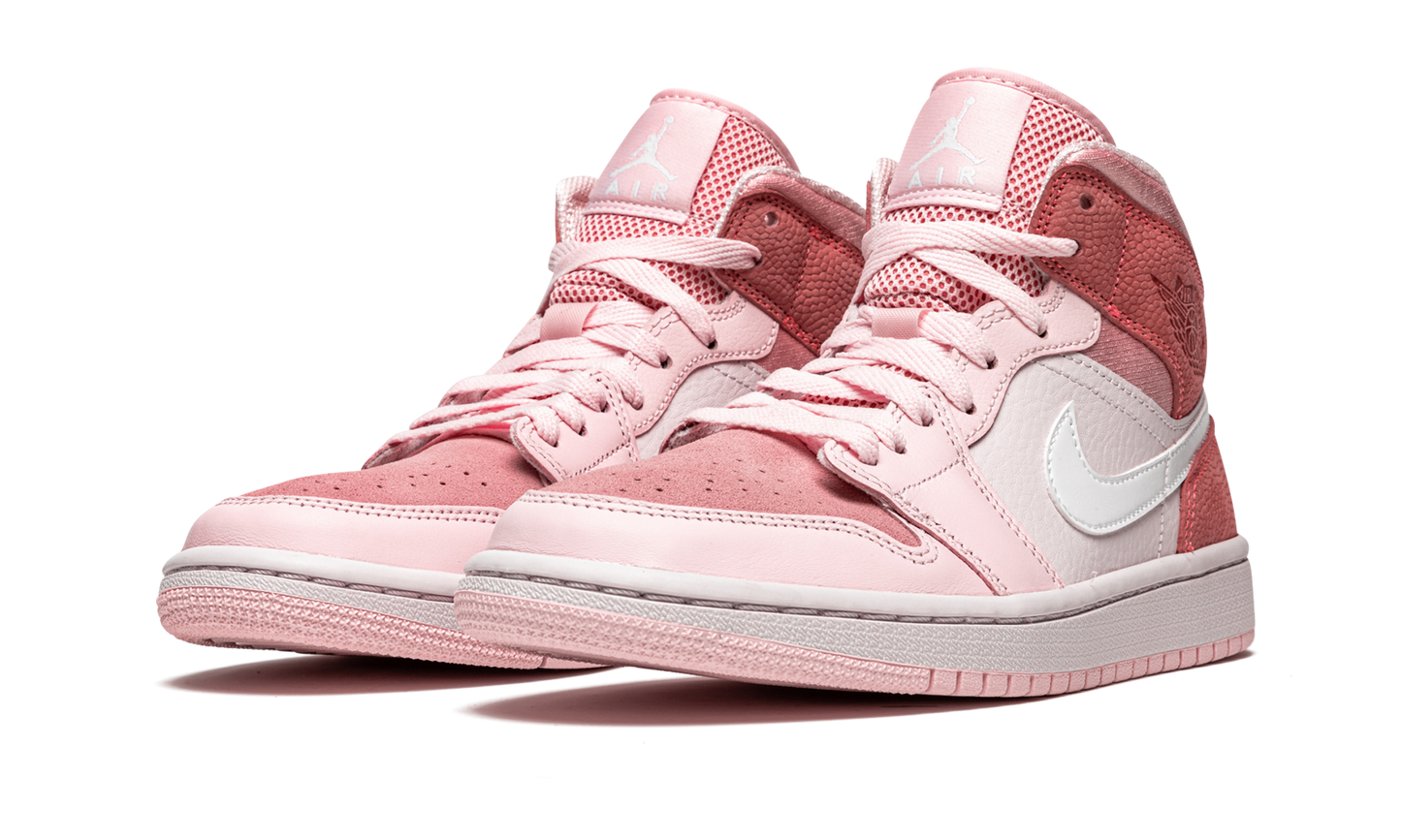 Air Jordan 1 Mid WMNS  Digital Pink