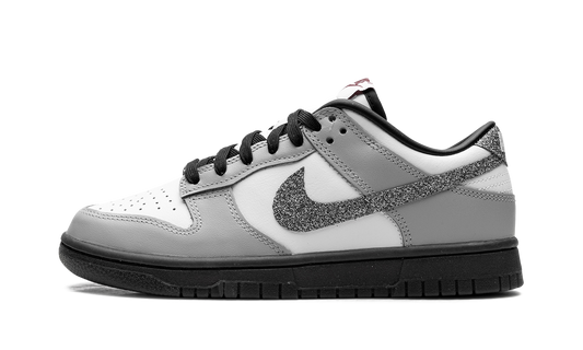 Dunk Low LX WMNS  Glitter Swoosh White Light Smoke Grey