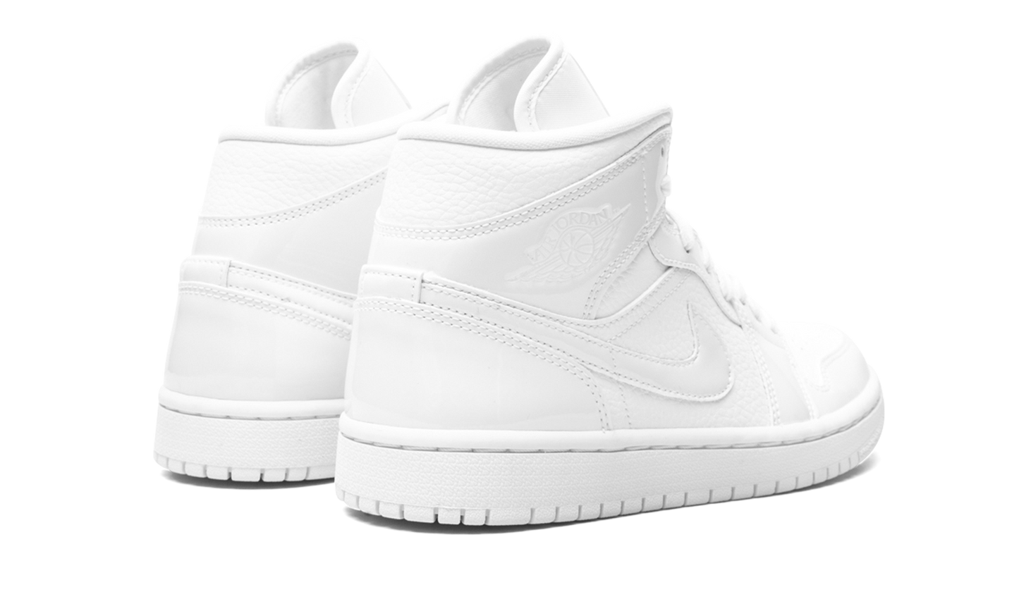 AIR JORDAN 1 MID WMNS  Triple White