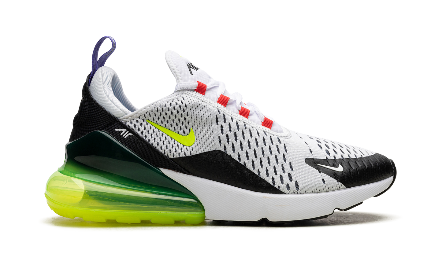 AIR MAX 270 WMNS  White Volt Siren Red
