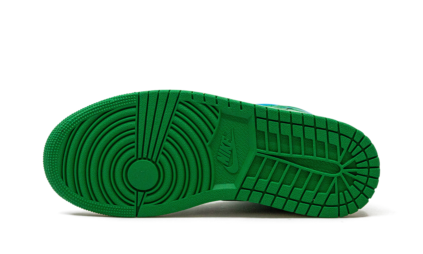 AIR JORDAN 1 MID WMNS  Lucky Green Aquatone