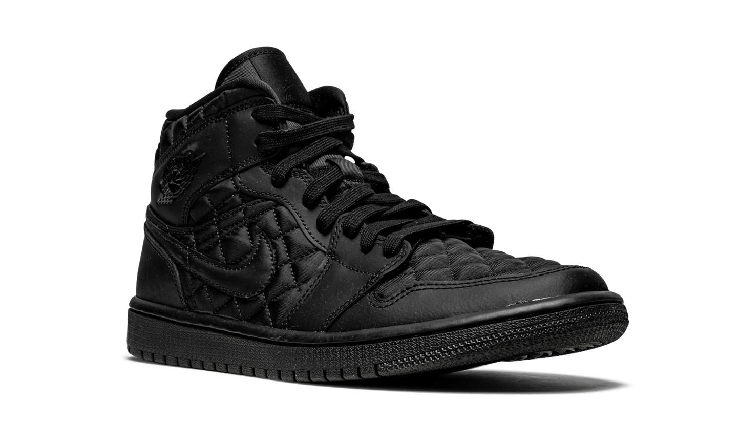 AIR JORDAN 1 MID QUILTED WMNS  Black
