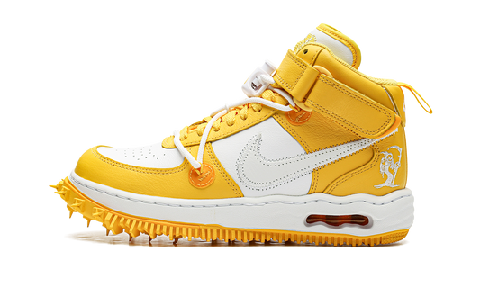 Air Force 1 Mid  Off-White - Varsity Maize