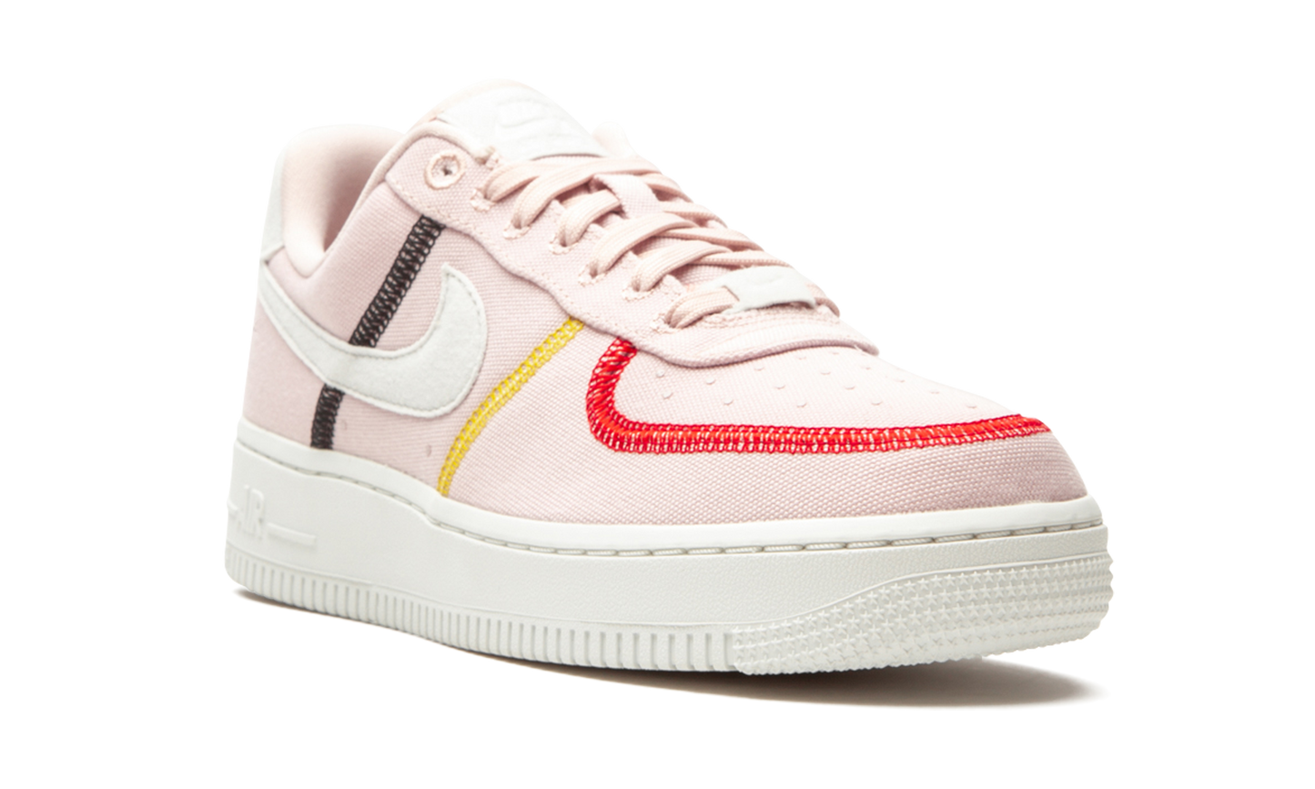 AIR FORCE 1  07 LX MNS WMNS  Stitched Canvas - Silt Red