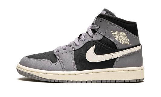 AIR JORDAN 1 MID WMNS  CEMENT GREY