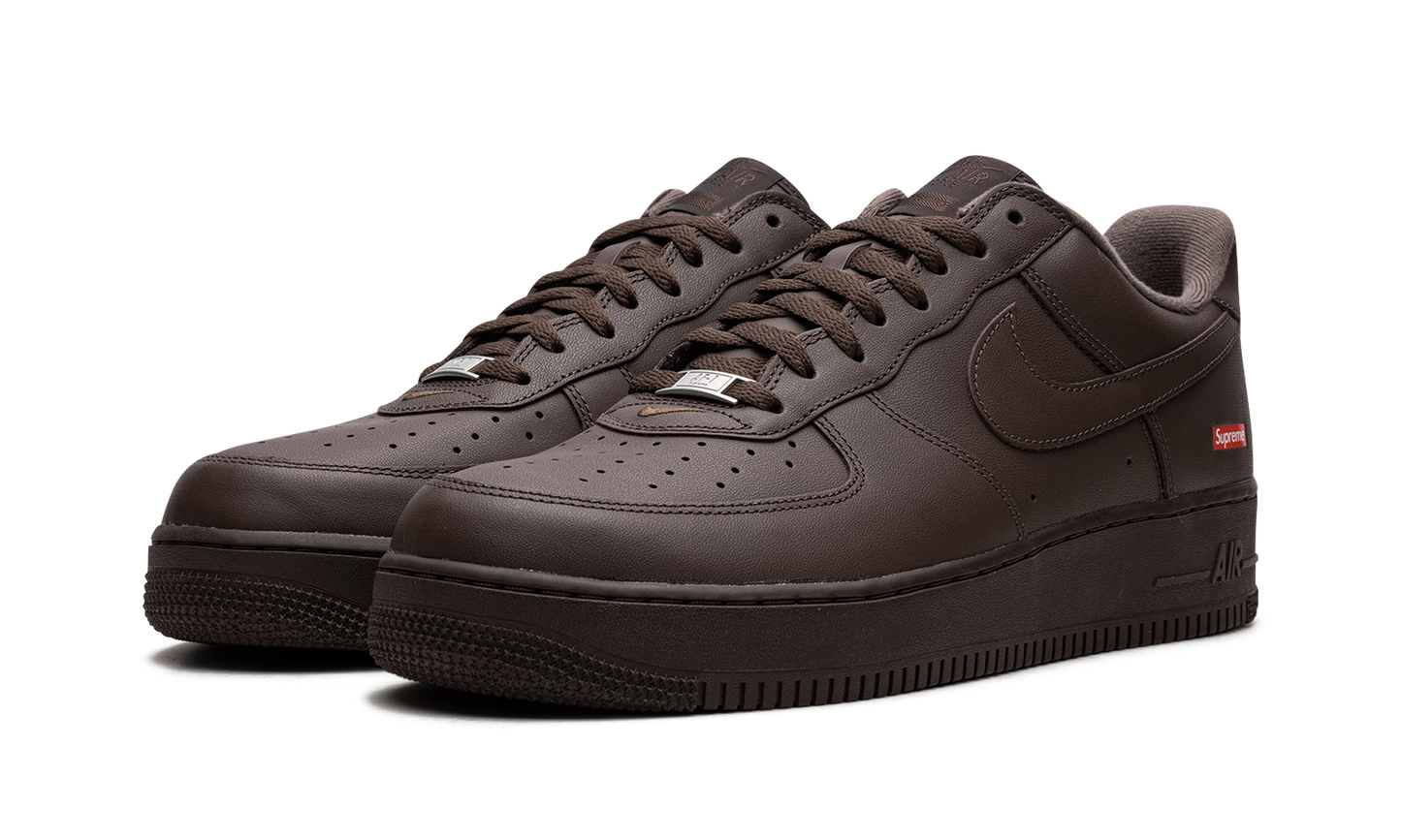 Air Force 1  Supreme - Mini Box Logo Brown