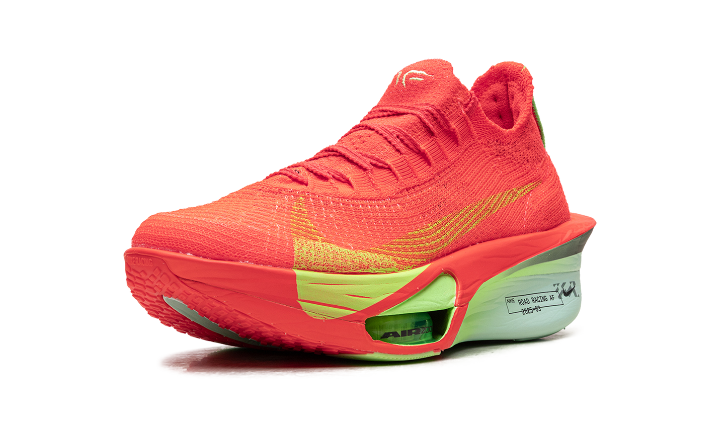 ZoomX AlphaFly 3 WMNS  Bright Crimson Lime Blast