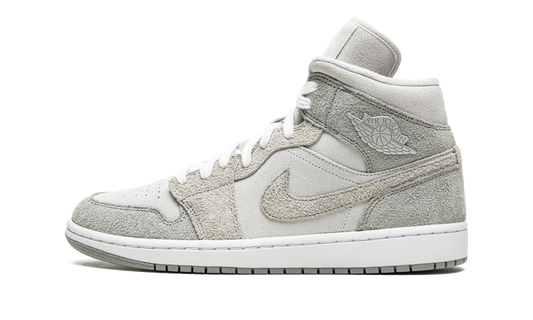 AIR JORDAN 1 MID SE WMNS  Grey Fleece