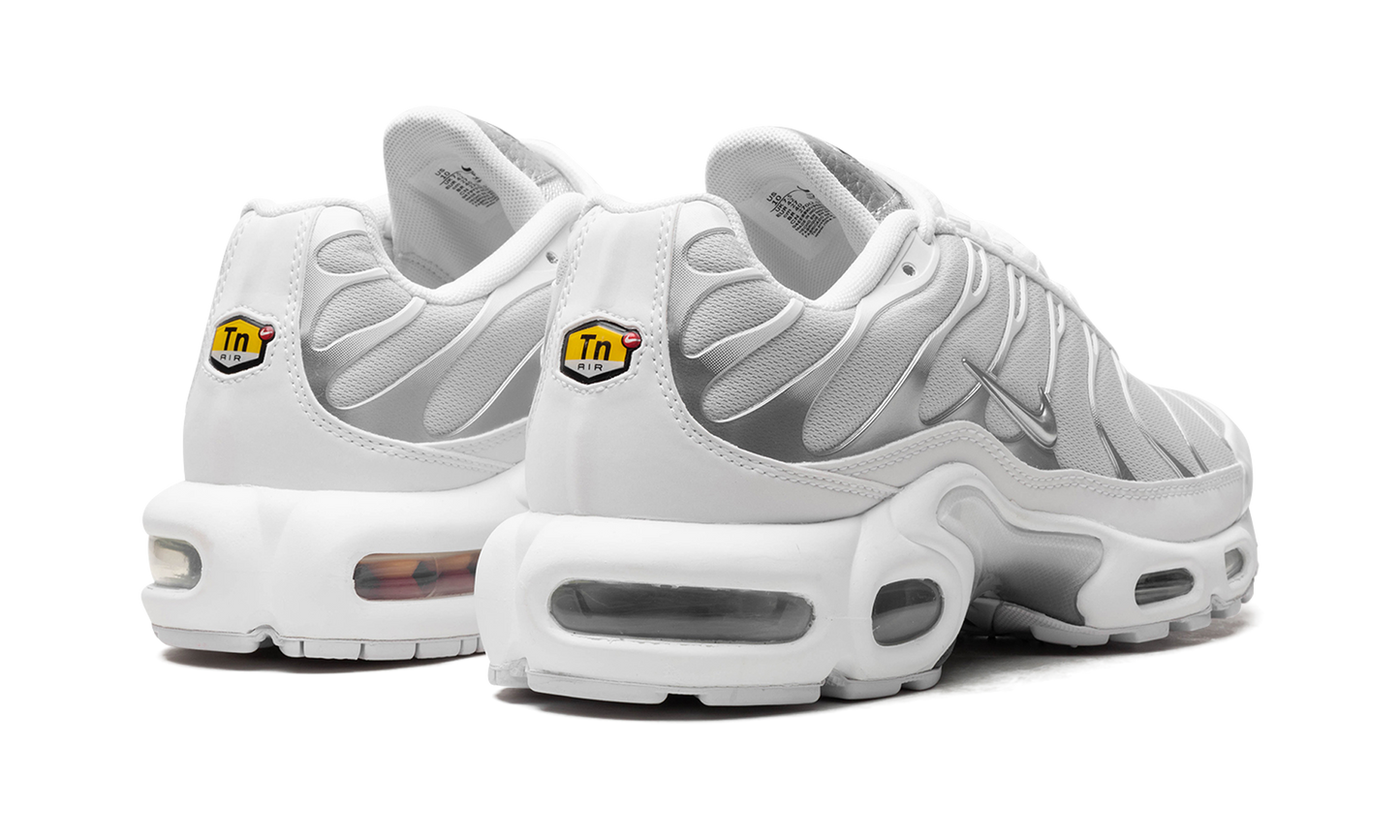 AIR MAX PLUS WMNS  White / Metallic Silver