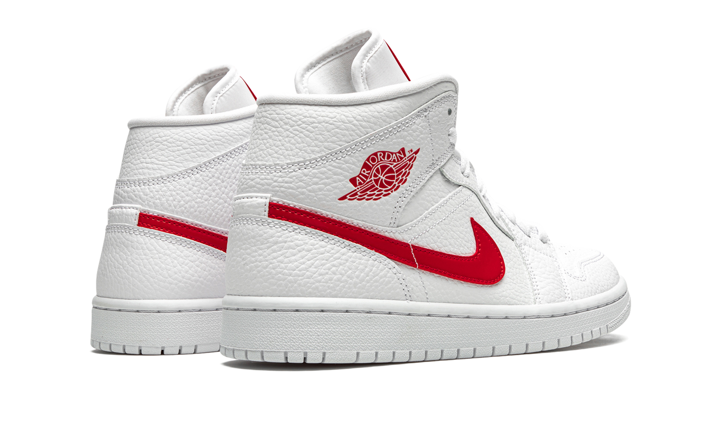 AIR JORDAN 1 MID WMNS  University Red