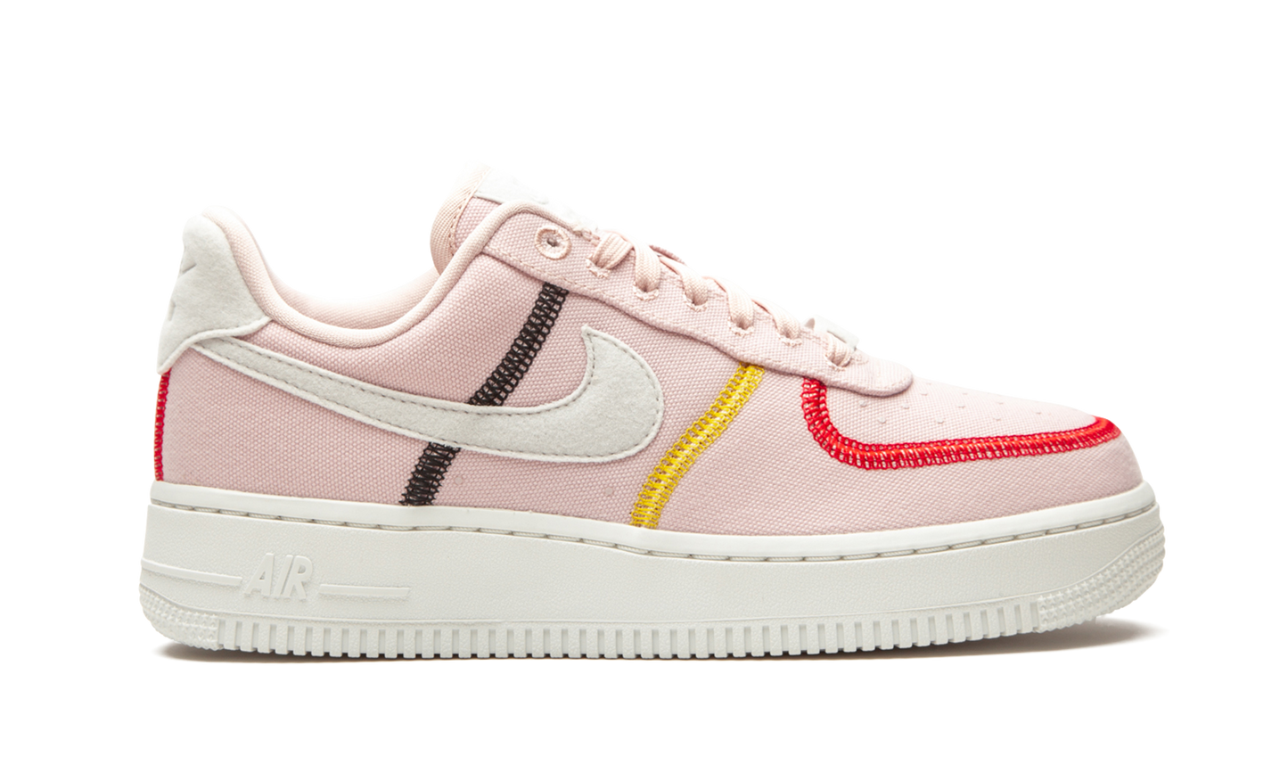 AIR FORCE 1  07 LX MNS WMNS  Stitched Canvas - Silt Red