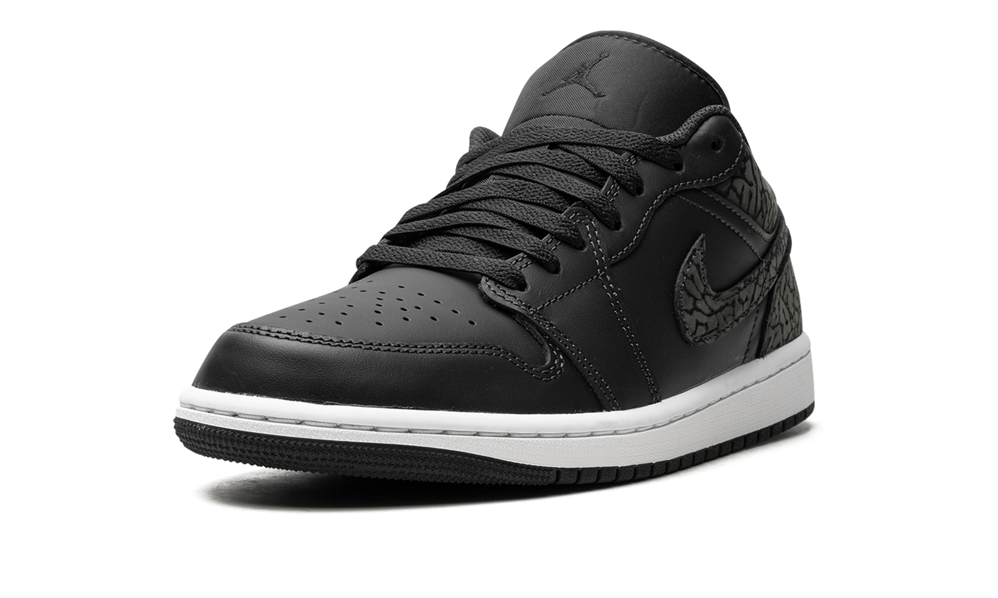 Air Jordan 1 Low  Black Elephant