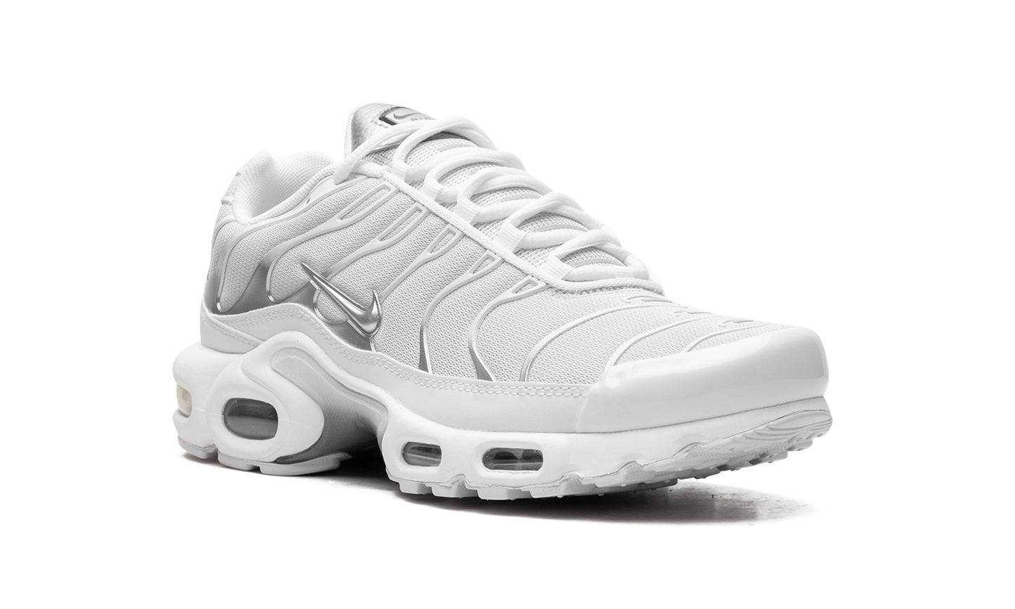 AIR MAX PLUS WMNS  White / Metallic Silver