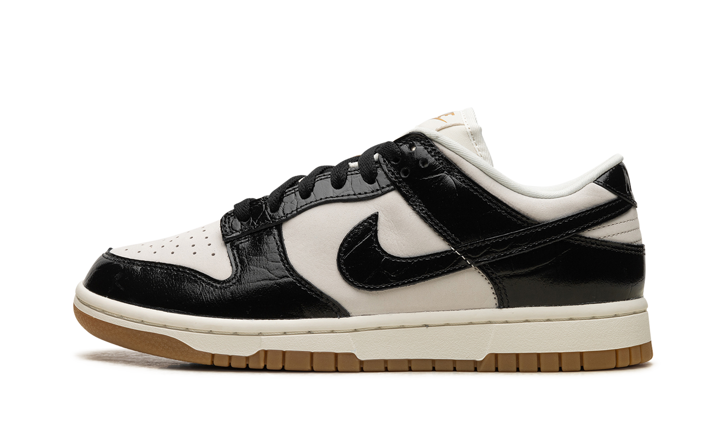 Wmns Dunk Low LX  Black Croc